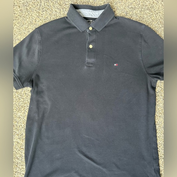 Tommy Hilfiger Men’s Polo Shirts in lavender and navy blue size small - Picture 7 of 12